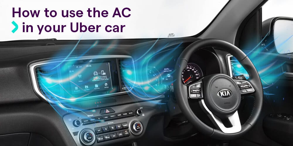 How to use the air conditioning in your Uber car?