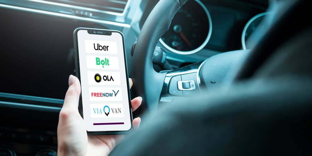 Comparison - See the most popular rideshare apps in London side-by-side